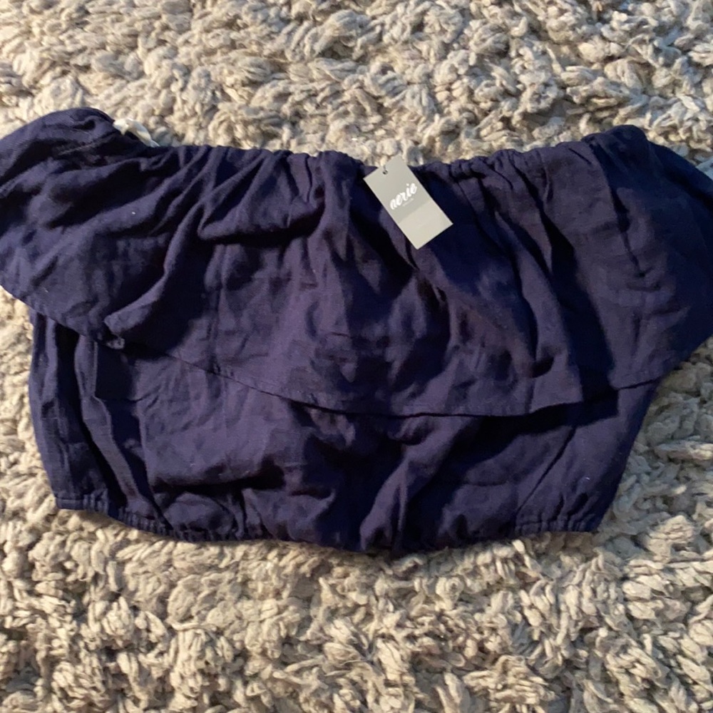 Aerie ruffles tube top - small NWT